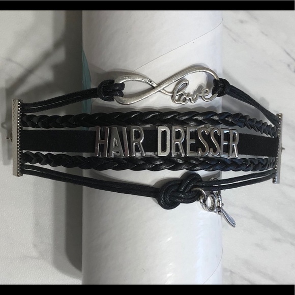 Jewelry - Hairdresser love bracelet great gift or for self